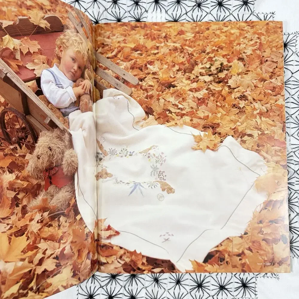 Inspirations Embroidery Magazine 1997 Issue 15 Floral Cottage Patterns